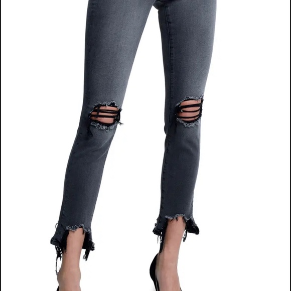 L’Agence High Line destroyed high rise straight jeans - Picture 6 of 6